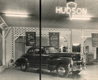 The New Hudson on display, September 26, 1946.