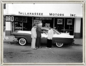 A new 1956 Ford Fairlane.